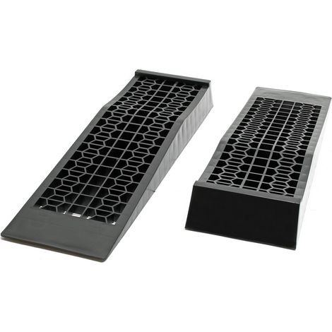 XPOtool Rampas acceso extra planas rampas carga vehículos plástico set 2 uds. 3 toneladas caravanas (1/5)