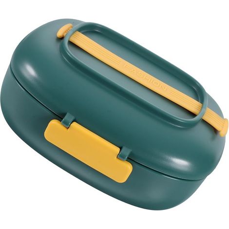 Boîte à lunch portable VOSAREA Bento en plastique PP et silicone (1/5)
