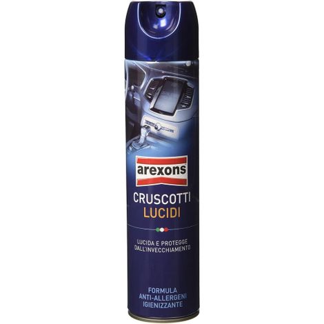 Arexons 600 ml spray brillant pour tableau de bord Smash de'sinfectant anti-poussie're