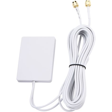 Antenne amplificatrice de signal 4G/3G LTE à gain élevé de 28 dBi pour routeur mobile Huawei E398 (connecteur SMA mâle). (1/5)