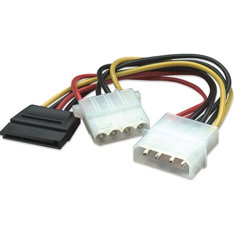 MANHATTAN Cavo sdoppiatore alimenatazione Molex, Serial-Ata (1/5)