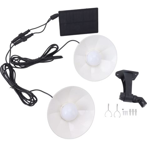 Suspension solaire LED à double tête pour cuisine, couloir, salle à manger, chambre (1/5)