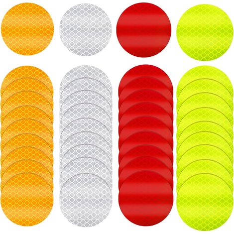 80er-Packung wasserfeste, reflektierende Sicherheitsaufkleber für Kinderwagen, Fahrzeuge, Fahrräder, Motorräder und Kleidung (1/5)