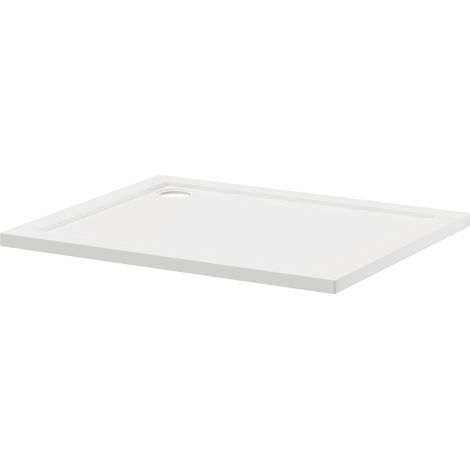 Pearlstone 1100mm x 900mm x 40mm Rectangular Shower Tray (1/4)