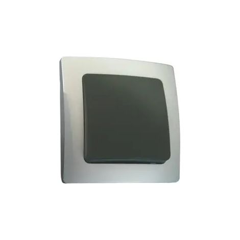 Conmutador Empotrar Serie Lille Plata/gris 36.535/c/pg