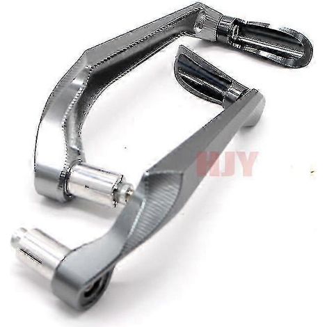 Protection universelle pour leviers de frein et d'embrayage de guidon de moto 7/8" (22 mm), compatible avec Aprilia RSV4, RSV4 2009-2017 et RSV4RF 2009-2017 (Titane) (1/5)