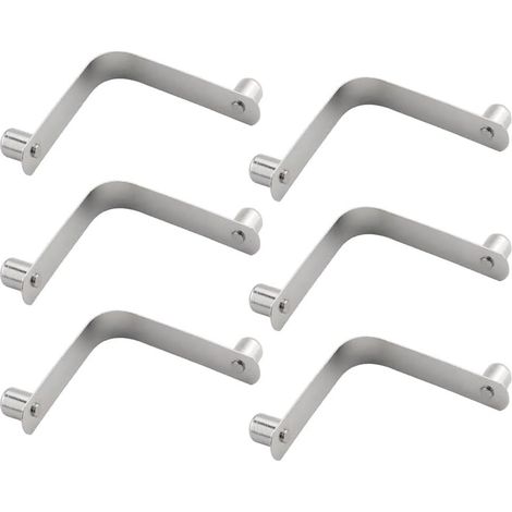Set of 6 double V-shaped pins, 6 x 8 mm, with snap fastener for kayaks (1/5)