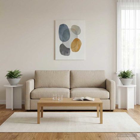 vidaXL Supporto per piante 2 pcs Bianco Lucido 40 x 40 x 40 cm