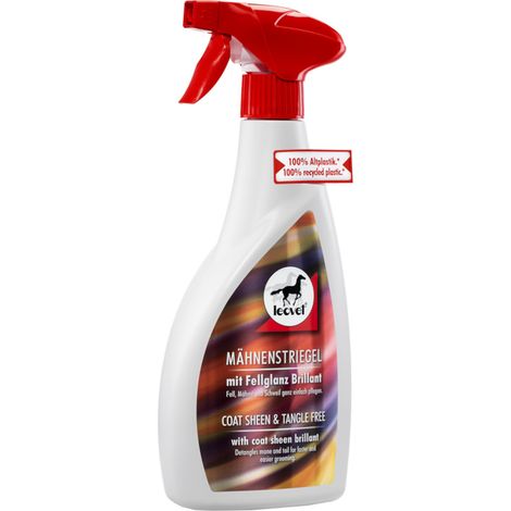 Leovet Mähnenstriegel 550 ml spray pour crinière, spray pour la queue, spray pour chevaux, soin du pelage (1/2)