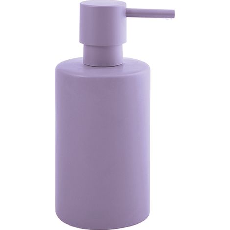 distributeur de savon céramique TUBE-MATT Lavande mat Spirella (1/2)