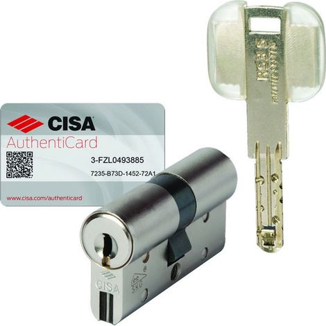Cilindri Infilare Cisa Sagomato P.Europeo Frizionato "Rs3 S New" Ol3S1 - mm.90 decentrato (40x50) 0L3S121012NWCA