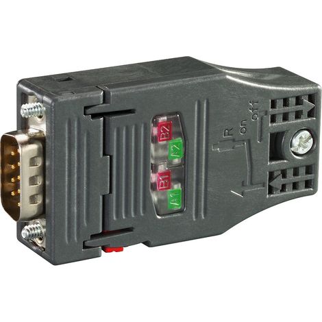 Siemens SIMATIC NET, PROFIBUS FC RS 485 Plug 180, Conector PB, Conexión FastConnect, 6GK15000FC10