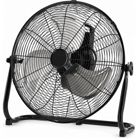 Aga Ventilatore da pavimento 50 cm Nero (1/4)