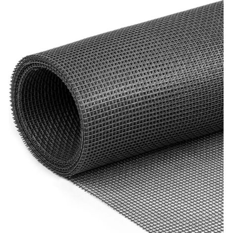 Mosquito Net Window Replacement, 250x120cm DIY Super Durable Mesh, Mosquito Netting Mesh for Door, UV Resistant, Washable & Tear-Resistant, Grey (1/5)