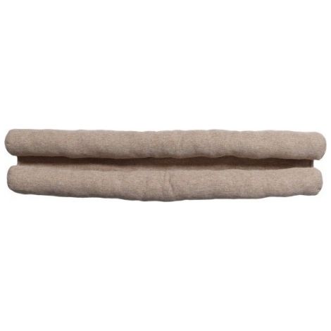 Esencial Boudin de Puerta Doble Efecto Lino 80cm Gris - Luance