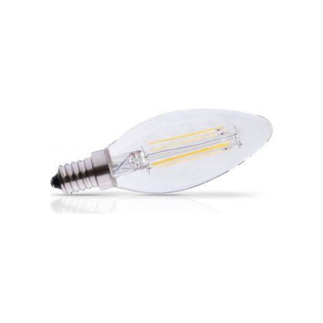 VISION-EL Ampoule LED 4W E14 Filament Flamme Blanc chaud 2700°K (1/2)