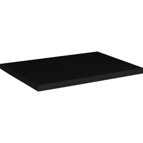 Plan-Waschtisch VANO – L50 × B40 cm – Mattschwarz – Zum Aufstellen – Kompaktes Designelement
