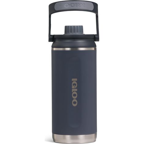 IGLOO Borraccia Termica Chug 36 – Bottiglia d’Acqua Isolata 1000 ml in acciaio inox, adatta a bevande gassate, mantiene il freddo fino a 48 ore per tempo libero, ufficio, lavoro e scuola (1/4)