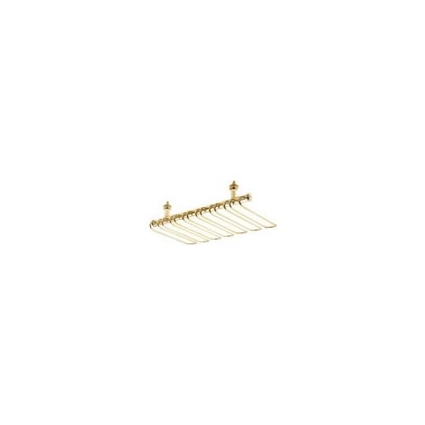 Support de verres à pied - 7 rangées - Matériau : Inox - CUIVRINOX (1/3)