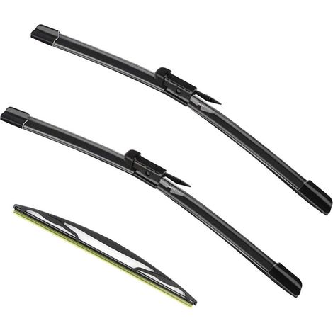 Balai d'essuie-glace avant pour Volvo S60 S80 V60 V70 XC70, bras d'essuie-glace 31457760, kit de remplacement de balais, paire de raclettes auto, accessoire pare-brise, jeu de lames d'essuie-glace (1/5)