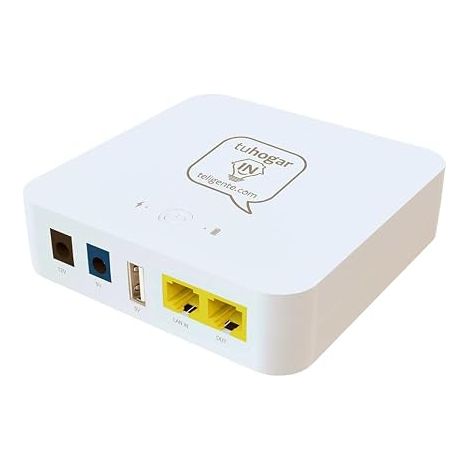 Mini Inverter Mini SAI AC-DC Internal Battery Outputs 5V 9V 12V PoE Power Break Overload Protection Routers Devices 8800 mAh (1/5)