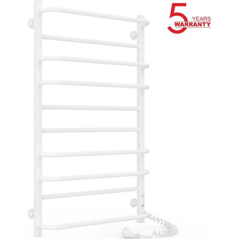 Toallero eléctrico COMFORT 500x900 con temporizador ECO, 170W, Blanco (1/5)