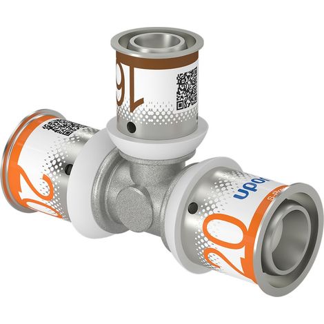 Racord Uponor s-press plus latón 20x16x20 mm
