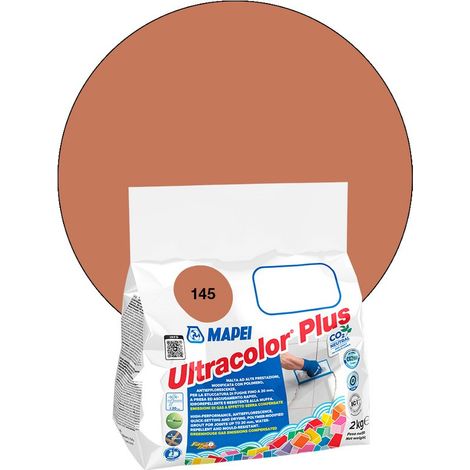 Mapei – Joint de carrelage ULTRACOLOR PLUS 2 Kg – Résistant aux moisissures BioBlock® – Hydrofuge DropEffect® – Pour joints jusqu'à 20 mm