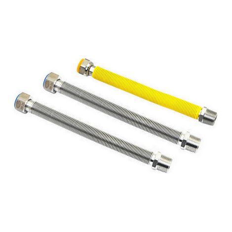 KIT 3 PZ FLESSIBILI 1 GAS 2 ACQUA- 1/2 mm 200/400- DEBOR- pezzi 1 (1/2)