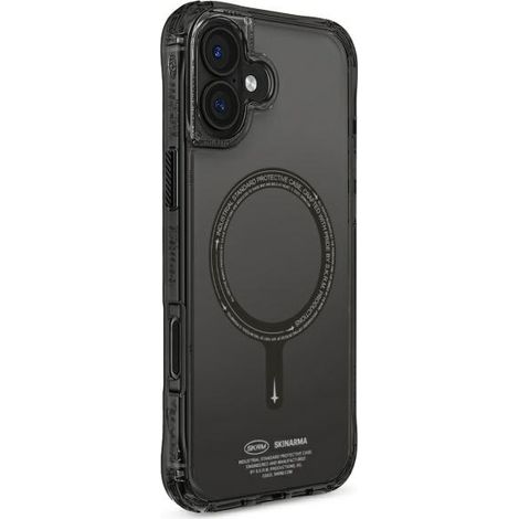 Funda de carga magnética Skinarma Saido para iPhone 16 de 6,1 pulgadas, color negro. (1/5)
