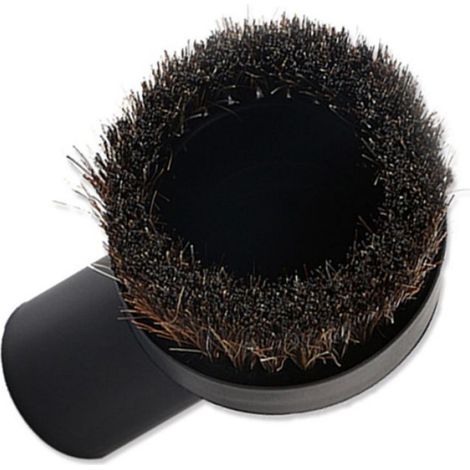 Brosse de Fixation - Crin de Cheval - Adaptateur Universel Tuyau Aspiration 25 4 mm à 49 mm - Pour Aspirateur Atelier - 2 Pièces (1/5)