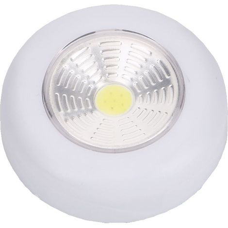 Lampe Disque LED Sans Fil - 50 Lumen - Angle D'éclairage 170° - Adhésif Fort - Pour Sous Meuble Cuisine Armoire Salle De Bain - 1 Pièce (1/5)