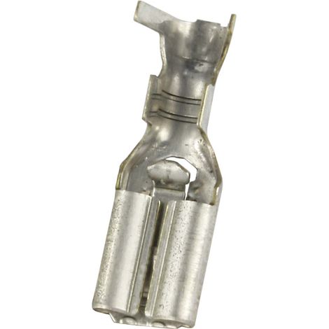 Cosse faston RS PRO, 20 14 AWG, Non-isolé ( Prix pour Sachet de 100 )