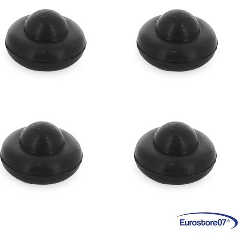 IGNIS WHIRLPOOL PIEDINO GRIGLIA CUCINA GOMMINO ALTEZZA 7 mm 481946818388   pz 4