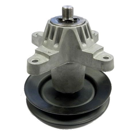 Palier de lame tracteur tondeuse 96/97 cm – Type étoile 6 pointes – Entraxe 90 mm – Hauteur 158 mm – Compatible MTD 618-04474