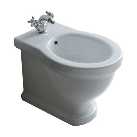 Bidet Ethos filomuro cm. 55x38 bianco lucido di Ceramica Galassia (1/2)