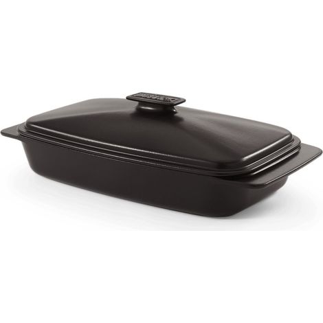 CASSERUOLA WEBER IN CERAMICA CON COPERCHIO 42x22 - ART.17888 (1/5)