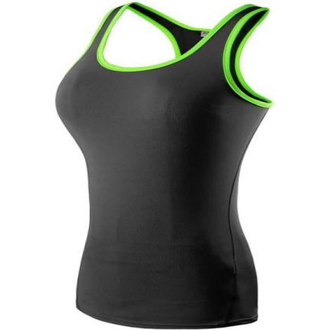 Top De Compression - Femme - Séchage Rapide - Dos Nageur - Polyester - Pour Activités Sportives - 1 Pièce (1/5)