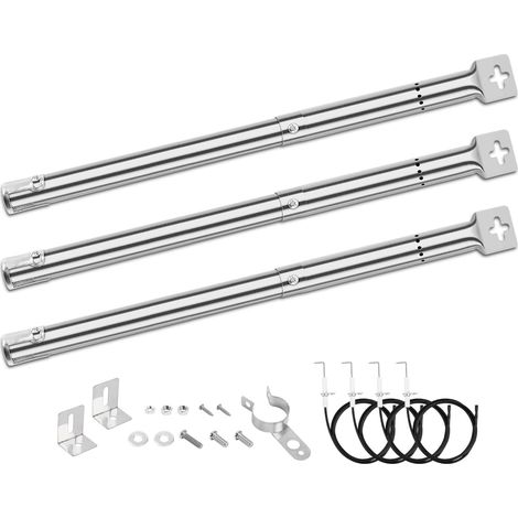 31cm - 45 cm brûleur universel en acier inoxydable pièces de rechange pour Triton 2/3, 3 paquets (1/5)