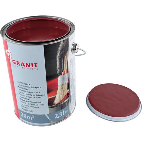 Lack, Purpurrot RAL 3004 Wilckens Granit, 2,5 l Dose (1/2)