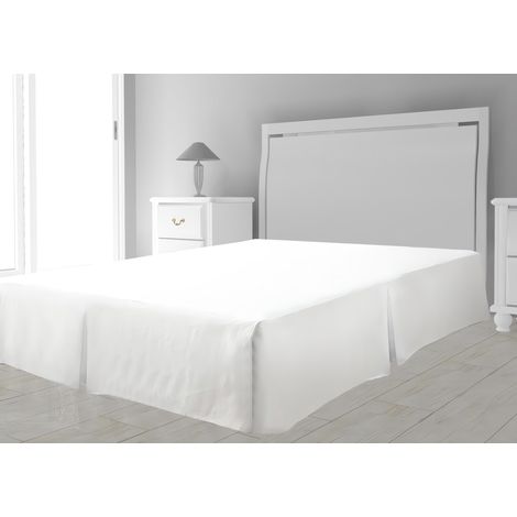 Soleil D Ocre – Cache sommier microfibre 180x200 cm – 100% polyester – Repassage inutile – Hauteur volant 30 cm