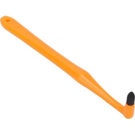 Outil de polissage dentaire professionnel en plastique pour éliminer les taches et blanchir les dents (orange) (1/5)