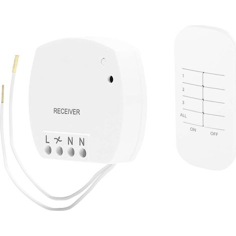 Smartwares SH4-99560 FSK 433 MHz Interruttore senza fili, Telecomando con funzione dimmer SH4-99560 (1/5)