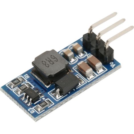 2 modules élévateurs de tension CC-CC pour moteur LED 7W 2,6-5,5 V vers 5 V 6 V 9 V 12 V ND0412SA (avec broche 9 V) (1/5)