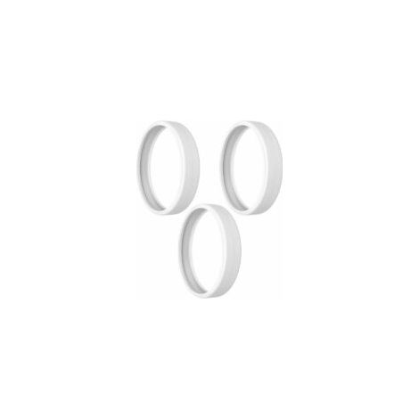Neumáticos de repuesto para piscinas Polaris 280, compuesto flexible, juego de 3 piezas compatible con los limpiafondos robóticos Polaris 180, 280, 360, 380, C10, C-10 - Crezuo