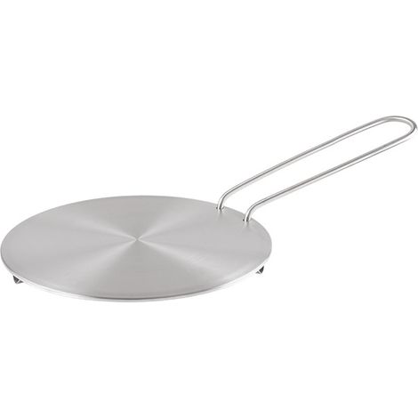 Dissipateur de Chaleur Acier Inoxydable 1919CM : Adaptateur de Plaque d'Induction pour Cuisinière à Gaz, Plaque de Verre (1/4)