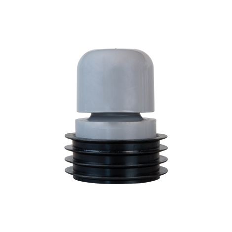 Siphon évier d'insertion DN 110 – PVC résistant à l'eau chaude – Joint EPDM conforme EN 681-1 – Hauteur d'obstruction 50 mm – Airfit