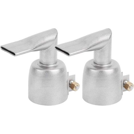 2pcs Buses de Pistolet à Chaleur, 20mm 90 Degrés Coudé Buse de Soudage Pistolet à Air Chaud Buse de Soudage Accessoire Pistolet à Chaleur Conseils Soudeur Pointe (1/5)