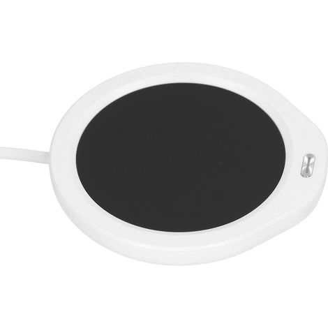 Tassenwärmer-Set, isolierte Kaffeebasis, Tisch-Tassenwärmer, geeignet für Kaffee und Tee, 220 V, weiß, EU (1/5)