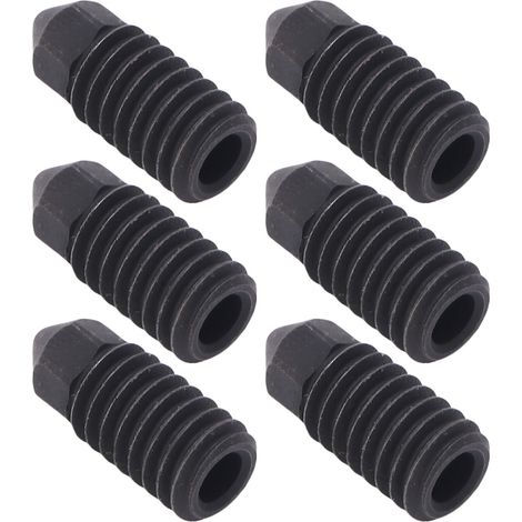 Lot de 6 buses imprimante 3D 0,2 mm acier trempé résistant haute température pour Bambu Lab H2D (1/5)